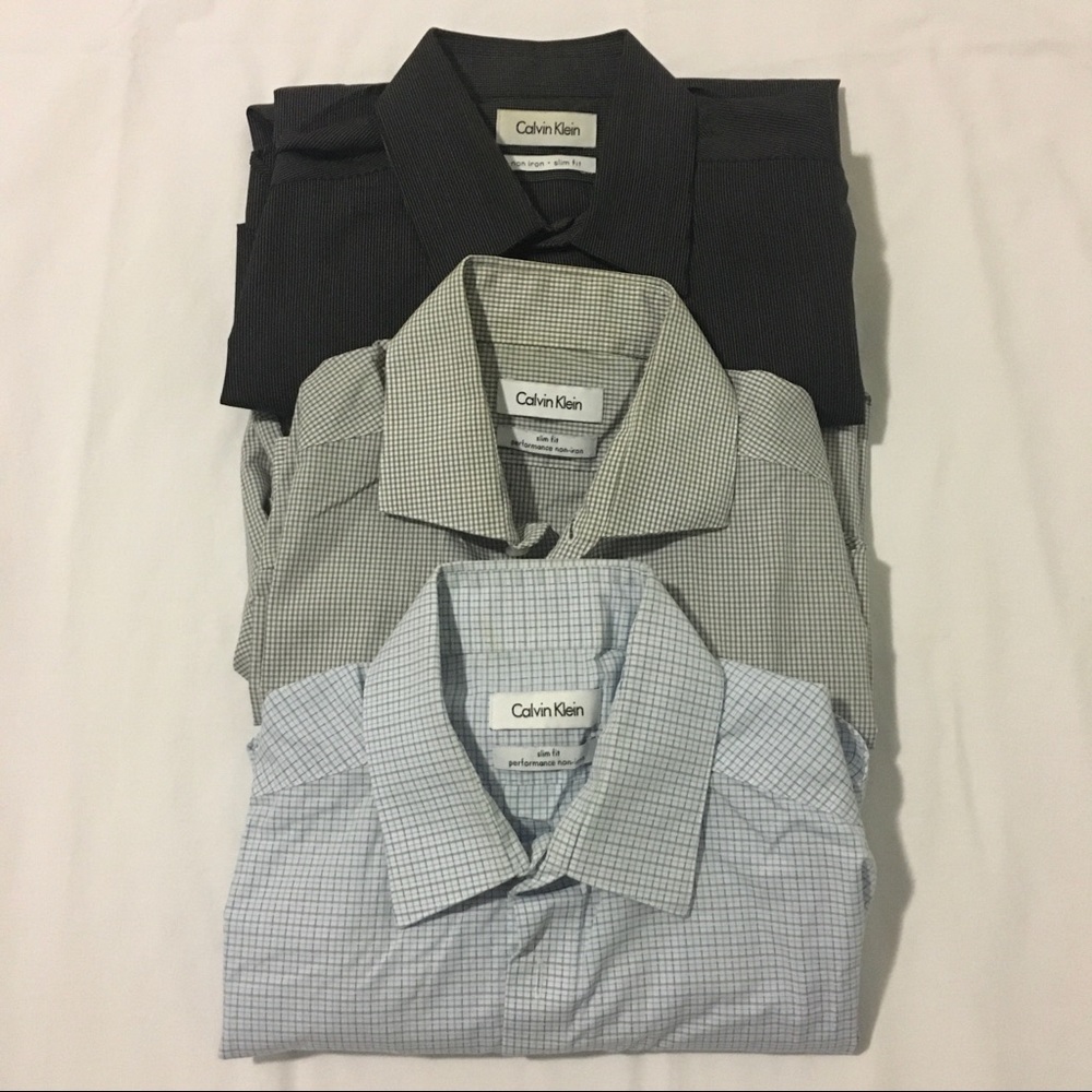 Calvin Klein Slim Fit Performance Non-Iron